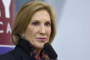 Carly Fiorina Pursed Lips Wallpaper