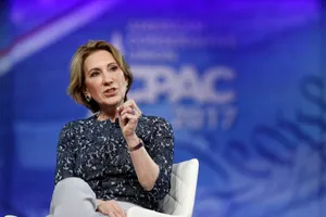 Carly Fiorina Speaking In 2017 Cpac Wallpaper