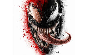 Carnage And Venom Face-off In An Epic Battle Wallpaper