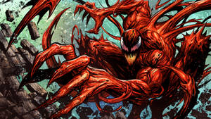 Carnage Comic Strip Wallpaper