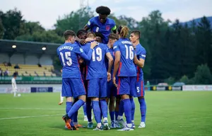 Carney Chukwuemeka Carried By Team Wallpaper