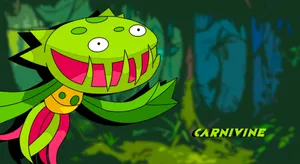 Carnivine In A Forest Wallpaper