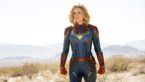 Carol Danvers Takes On A New Adventure As Captain Marvel In The Upcoming Sequel. Wallpaper