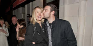 Carol Mc Giffin Cheek Kiss Wallpaper