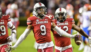 Carolina Football Players Celebration Wallpaper