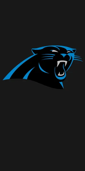 Carolina Panthers Logo For Mobile Screens Wallpaper