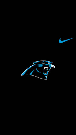 Carolina Panthers Nike Iphone Logo Wallpaper