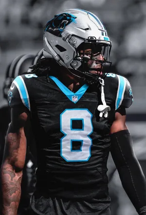 Carolina Panthers Player Number8 Wallpaper