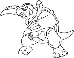 Carracosta Black And White Illustration Wallpaper