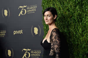 Carrie Anne Moss Peabody Awards Event Wallpaper