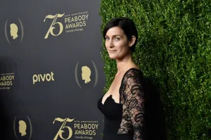 Carrie Anne Moss Peabody Awards Event Wallpaper