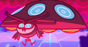 Cartoon Drawing Of Gigantamax Orbeetle Wallpaper