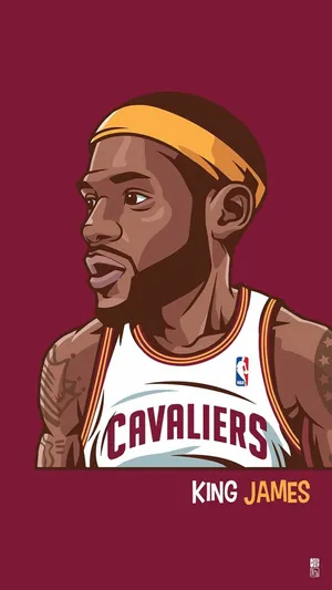 Cartoon Fun Of Nba Players Wallpaper