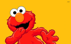 Cartoon Pastel Elmo Wallpaper