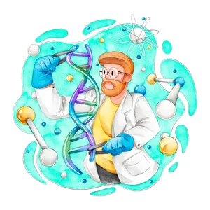 Cartoon Science 2000 X 2000 Wallpaper Wallpaper