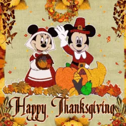 Cartoon Thanksgiving Mickey Mouse Wallpaper