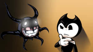 Cartoonish Creepy Characters Wallpaper