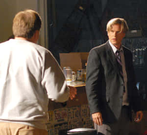 Cary Elwes Posing For A Portrait Wallpaper