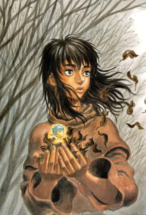 Casca Holding Beherit Berserk Wallpaper