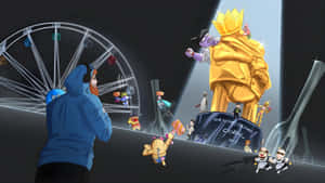 Caseoh Digital Art Showcase Wallpaper