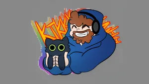 Caseoh Gaming Logo Wallpaper