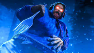 Caseoh Intense Gaming Character Wallpaper