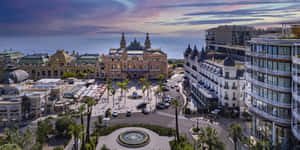 Casino De Monte Carlo Top View Wallpaper