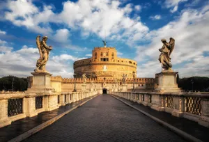 Castel Santangelo Hd Desktop Wallpaper