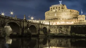 Castel Santangelo Photography Wallpaper