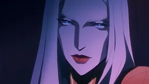 Castlevania Carmilla Sinister Gaze Wallpaper