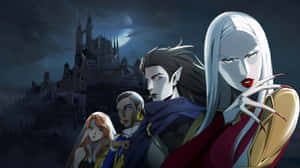 Castlevania Carmillaand Vampire Sisters Wallpaper