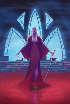 Castlevania Carmillain Gothic Hall Wallpaper