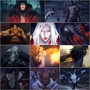 Castlevania Characters Collage Wallpaper