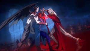 Castlevania Epic Confrontation Wallpaper