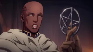 Castlevania Isaacwith Scepter Wallpaper