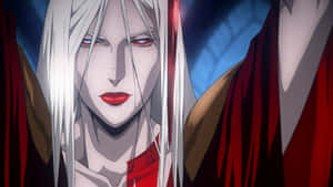 Castlevania Netflix Vampire Antagonist Wallpaper