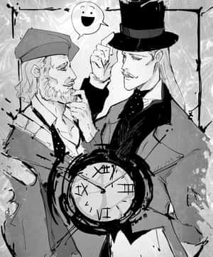 Castlevania Saint Germainand Companion Wallpaper