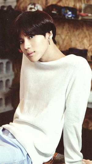 Casual Shinee Taemin Wallpaper