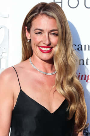 Cat Deeley Red Carpet Smile Wallpaper