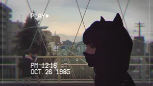 Cat Girl Depressed Pfp Wallpaper