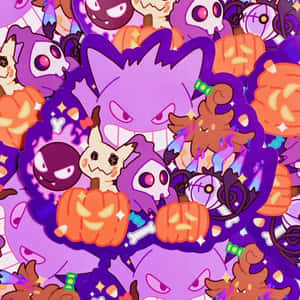 Catch 'em All With These Vibrant Pokemon Stickers Wallpaper