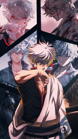 Catch The Action Of Gintama Hd On The Big Screen! Wallpaper