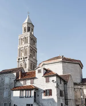 Cathedral In The Diocletians Palace Wallpaper