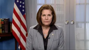Catherine Cortez Masto, Nevada Senator, Giving A Speech Wallpaper