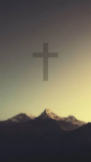 Catholic Phone Minimalistic Holy Cross Wallpaper