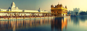 Causeway Of Golden Temple Hd Wallpaper