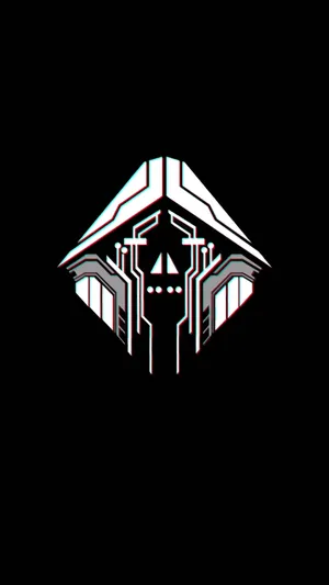 Caustic Apex Legends Phone Stencil Logo Wallpaper