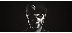 Caveira From Rainbow Six Siege In Stealth Mode Wallpaper