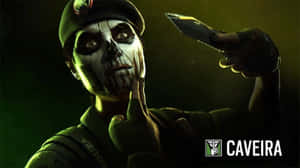 Caveira In Action - Rainbow Six Siege Wallpaper