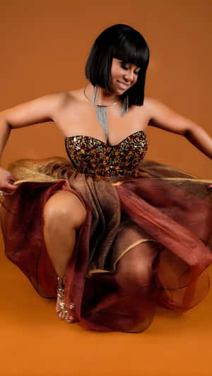 Cece Peniston Elegant Dance Pose Wallpaper